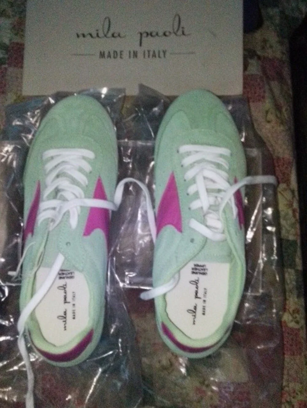 Mint & Pink Casual Sneakers - Women Bath & Body